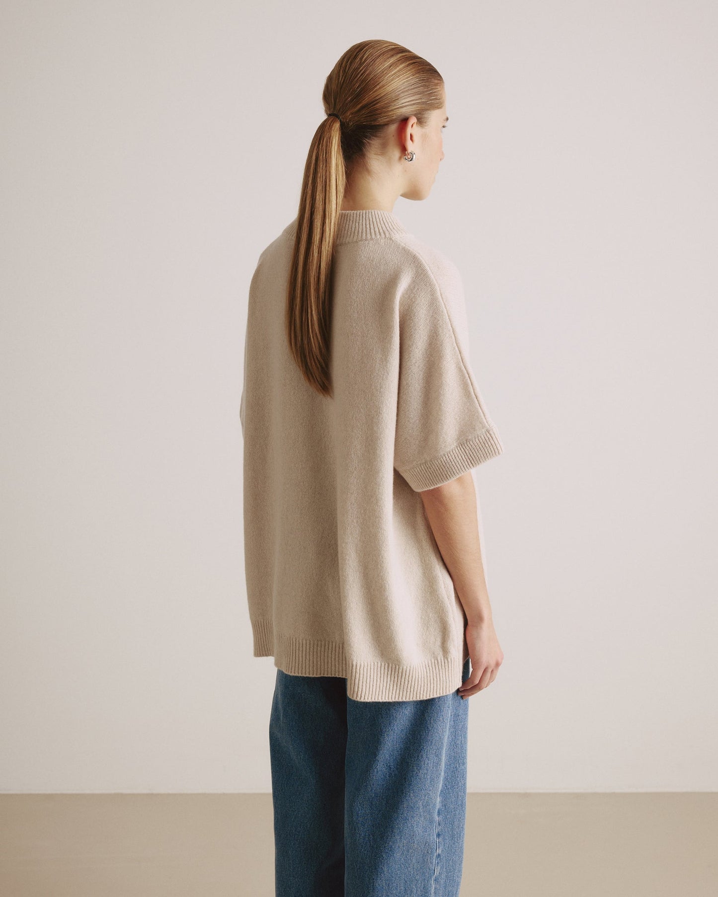 Kaschmir T-Shirt SHELLY - by Aylin Koenig