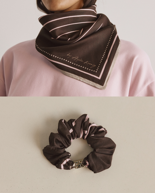 Bundle: Scarf RUTH & Scrunchie PONY