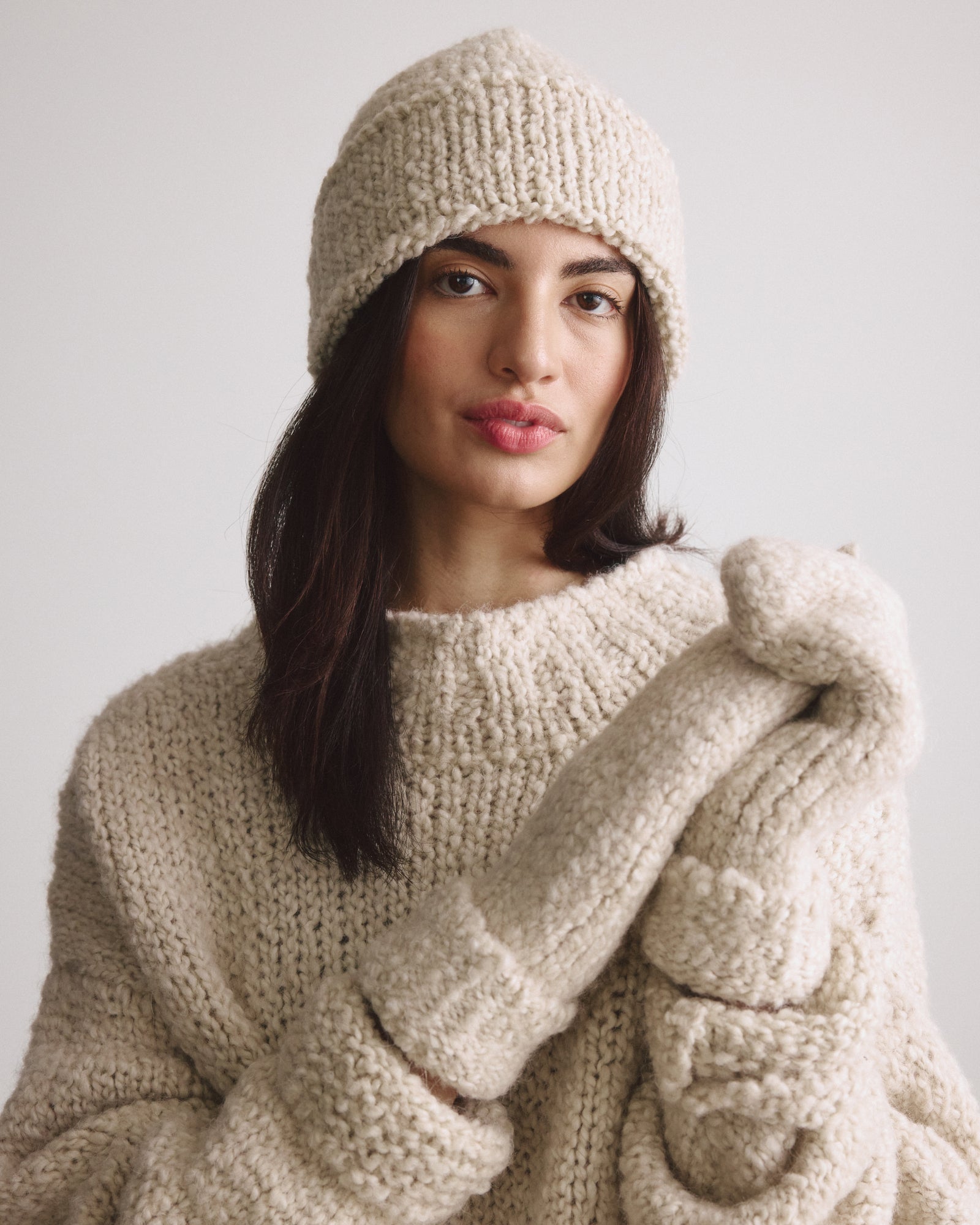 Bundle: Beanie NOLA & Fäustlinge NIL - by Aylin Koenig