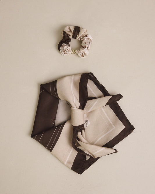 Bundle: Halstuch RUTH & Scrunchie PONY - by Aylin Koenig