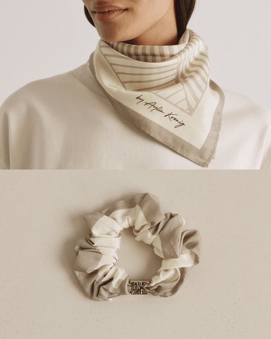 Bundle: Halstuch RUTH & Scrunchie PONY - by Aylin Koenig
