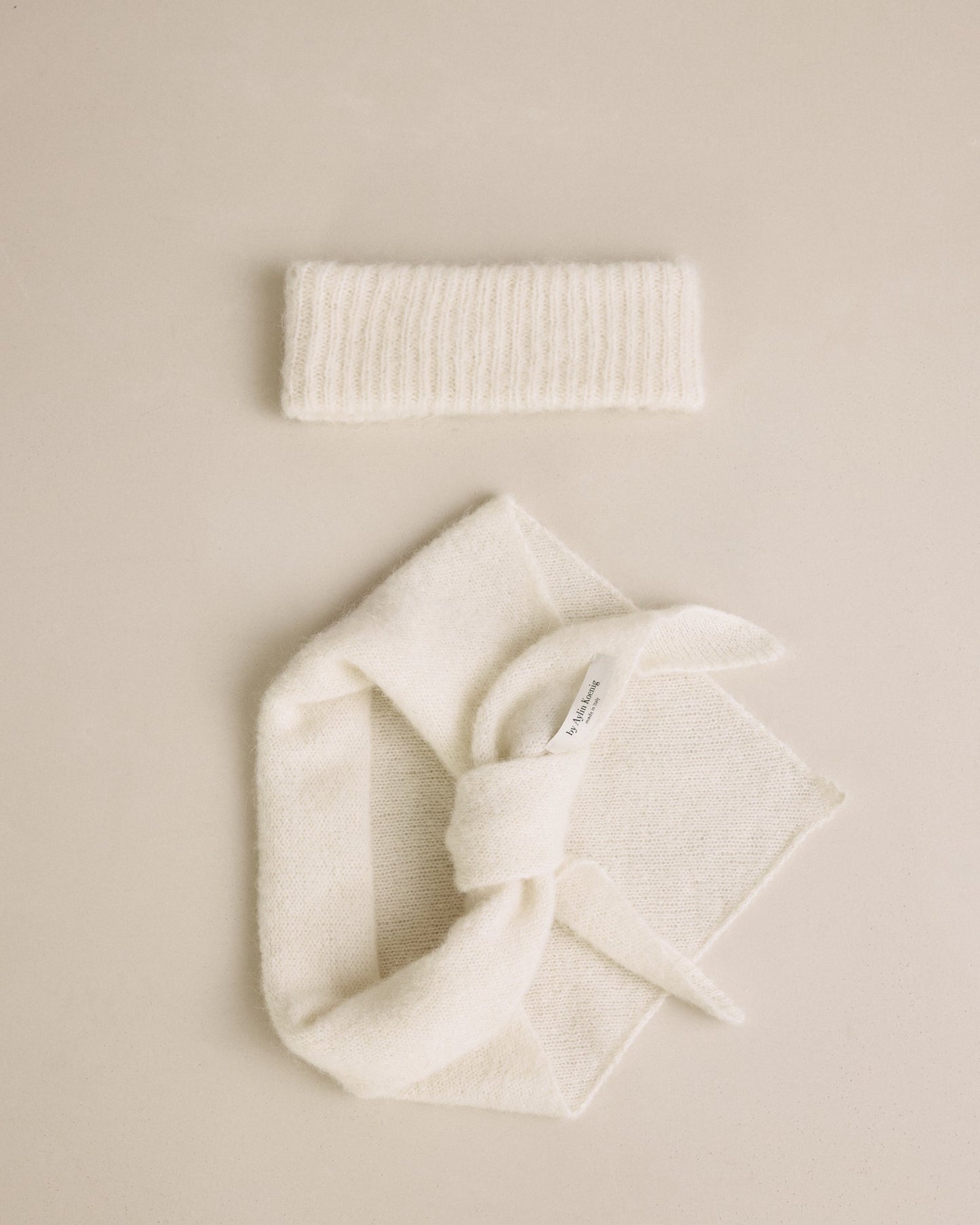 Bundle: Stirnband GLORY & Schal KASPER - by Aylin Koenig