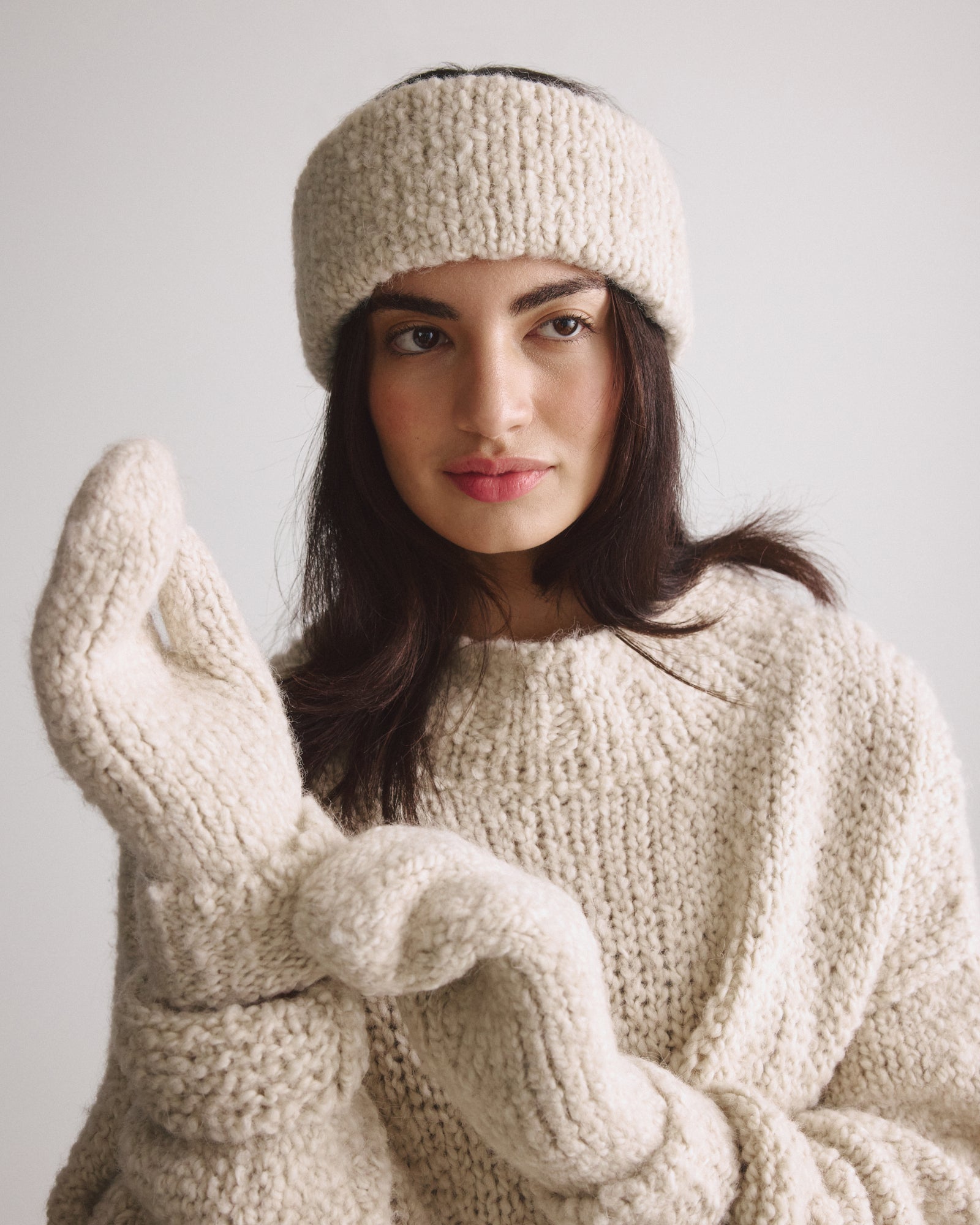 Bundle: Stirnband NALA & Fäustlinge NIL - by Aylin Koenig