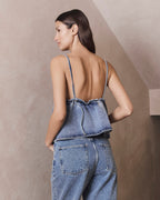 Denim - Top HILDA - by Aylin Koenig