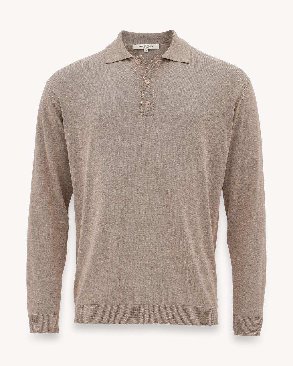 Feinstrick Poloshirt MATTEO - by Aylin Koenig