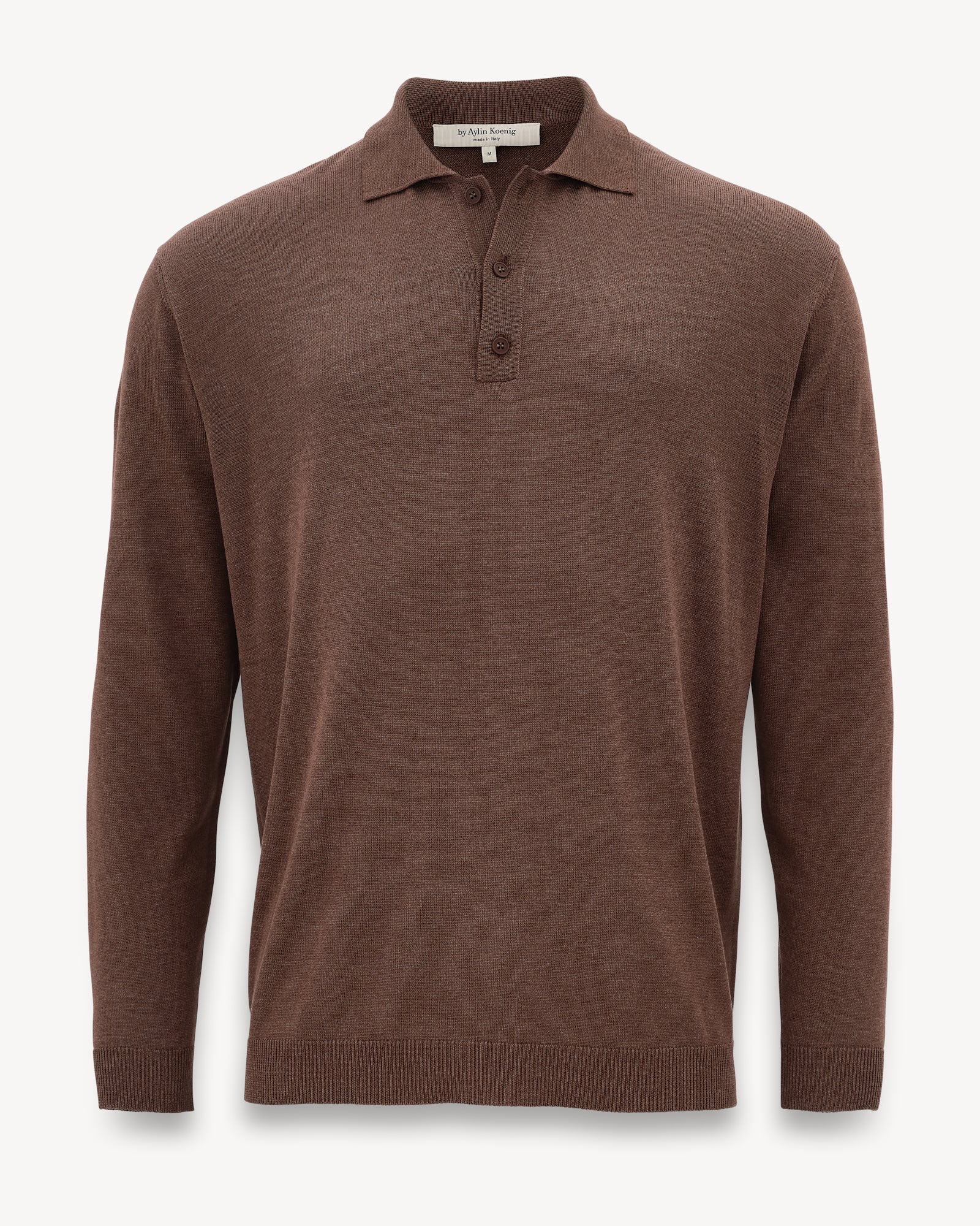 Feinstrick Poloshirt MATTEO - by Aylin Koenig