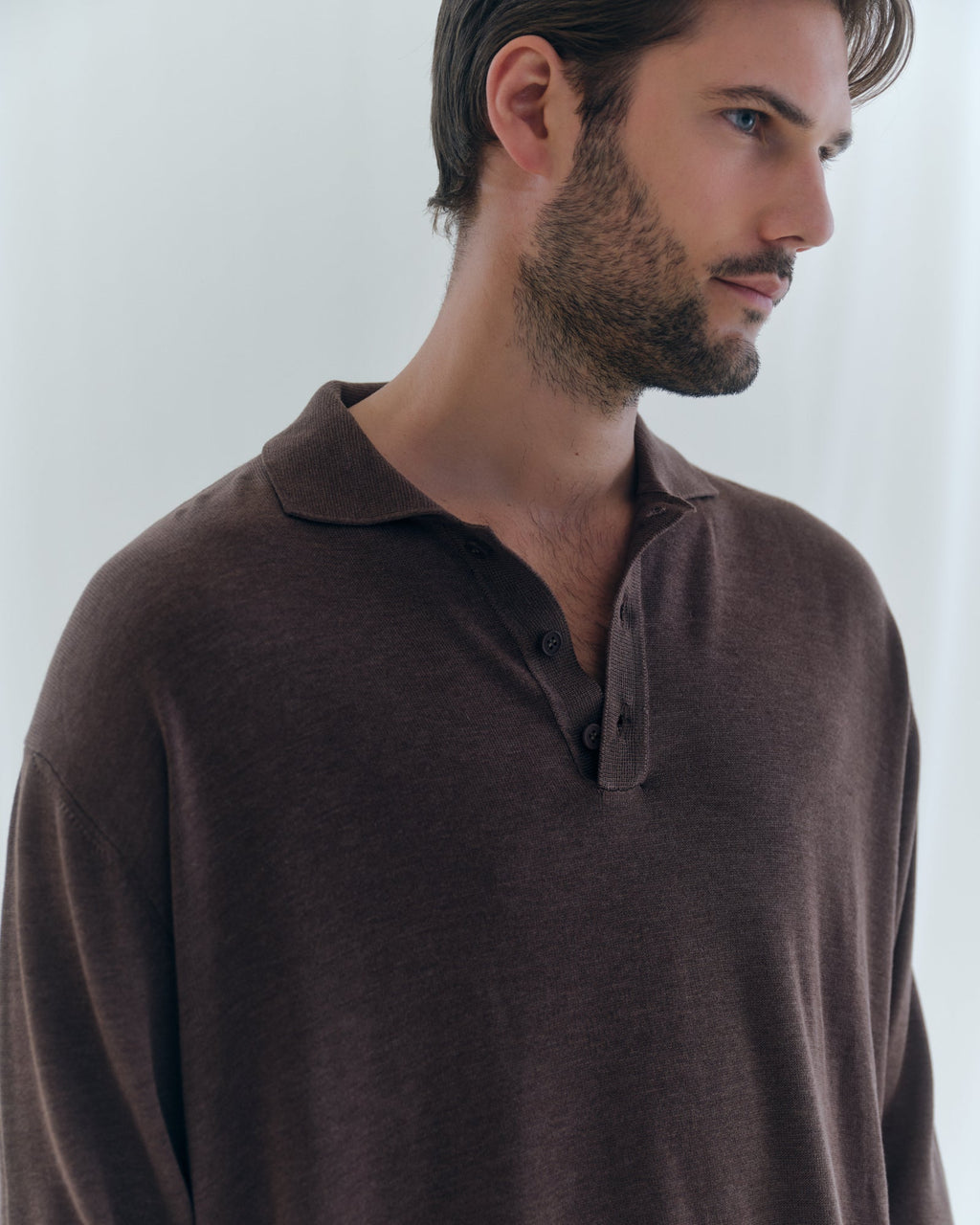 Feinstrick Poloshirt MATTEO - by Aylin Koenig
