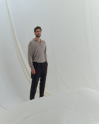 Feinstrick Poloshirt MATTEO - by Aylin Koenig