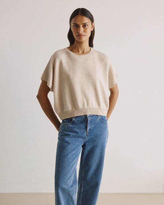 Kaschmir T-Shirt FILLY - by Aylin Koenig