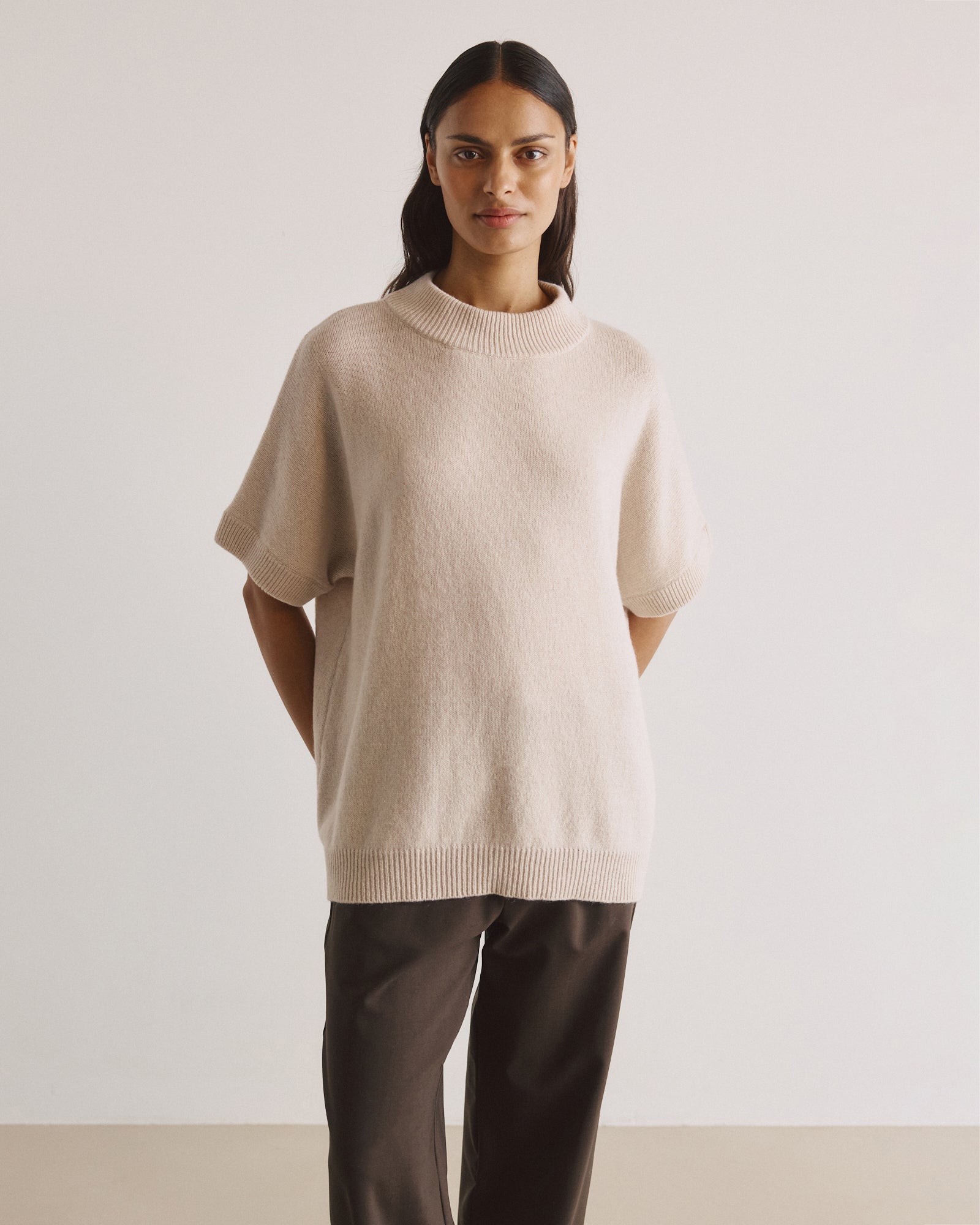 Kaschmir T-Shirt SHELLY - by Aylin Koenig