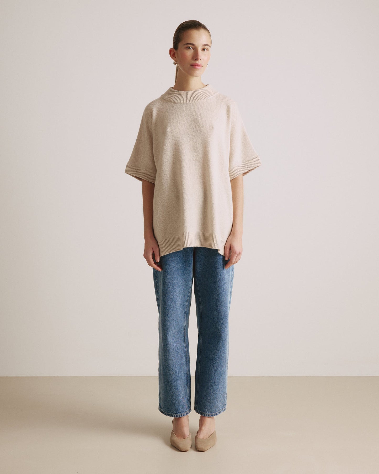 Kaschmir T-Shirt SHELLY - by Aylin Koenig