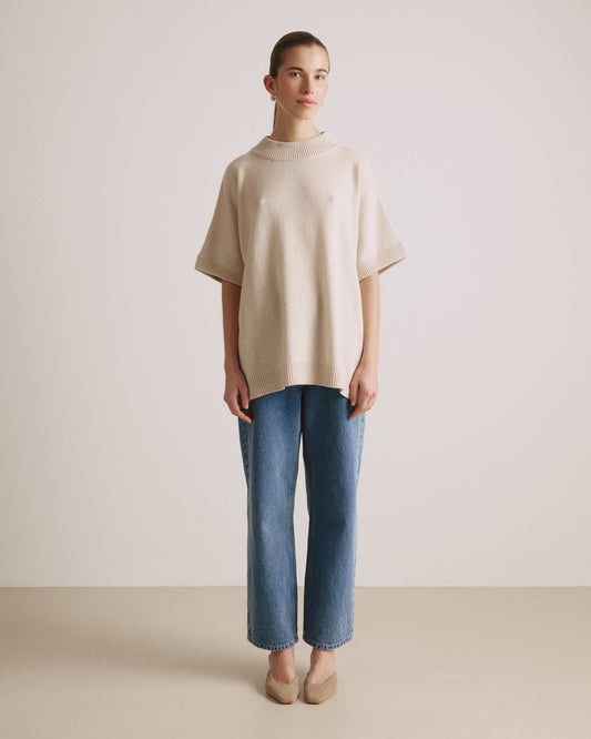 Kaschmir T-Shirt SHELLY - by Aylin Koenig