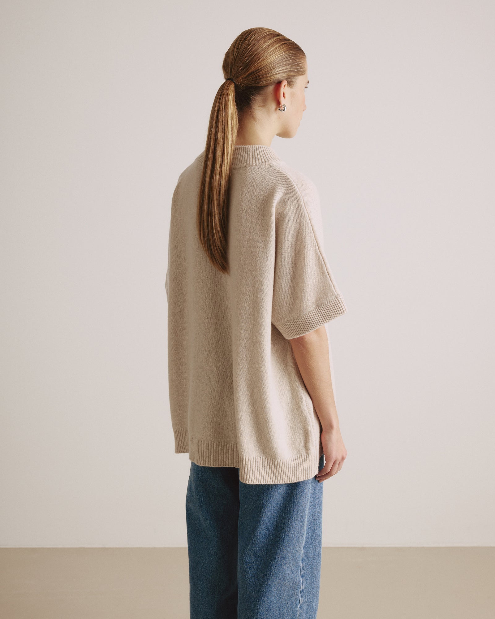 Kaschmir T-Shirt SHELLY - by Aylin Koenig