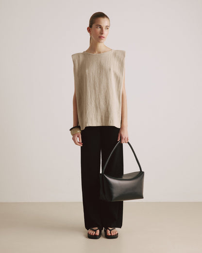 Top DEBBIE linen - by Aylin Koenig